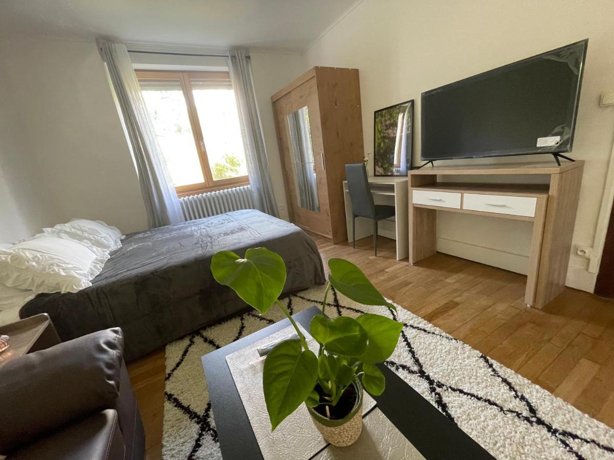 Chambre Privee Vue Sur Le Jardin Proche Centre Ville Besançon Esterno foto